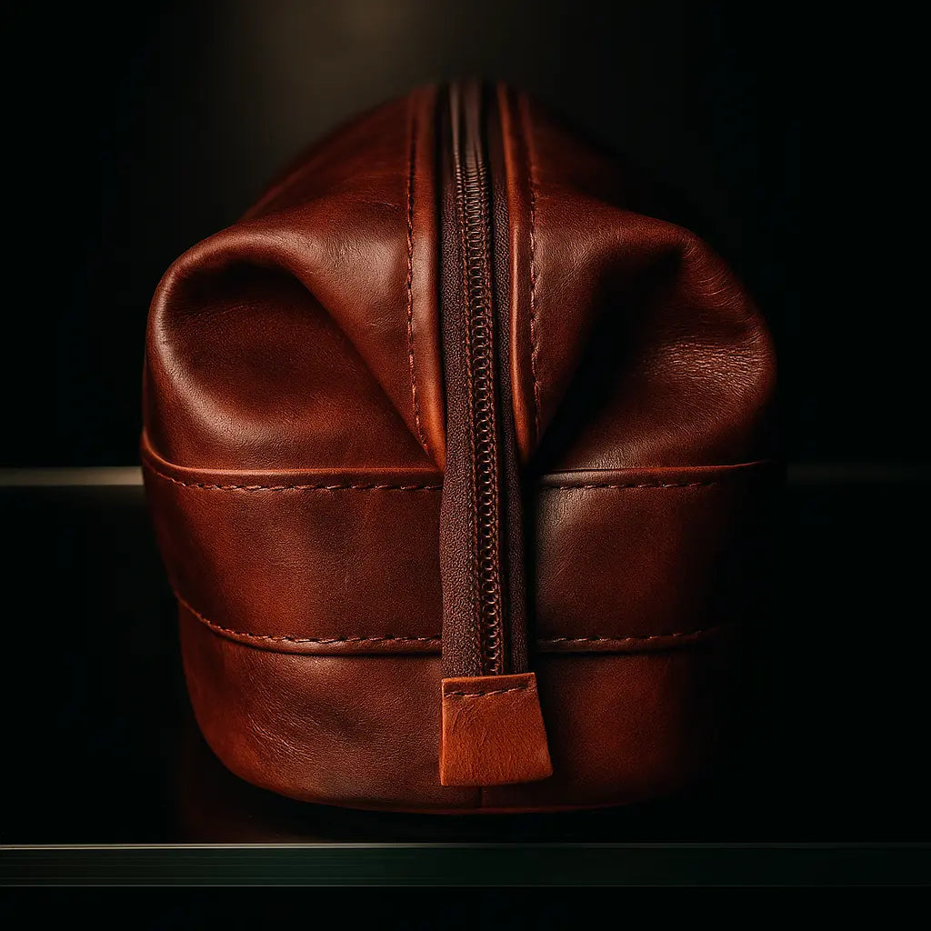 Toiletry Travel Bag – Dark Brown