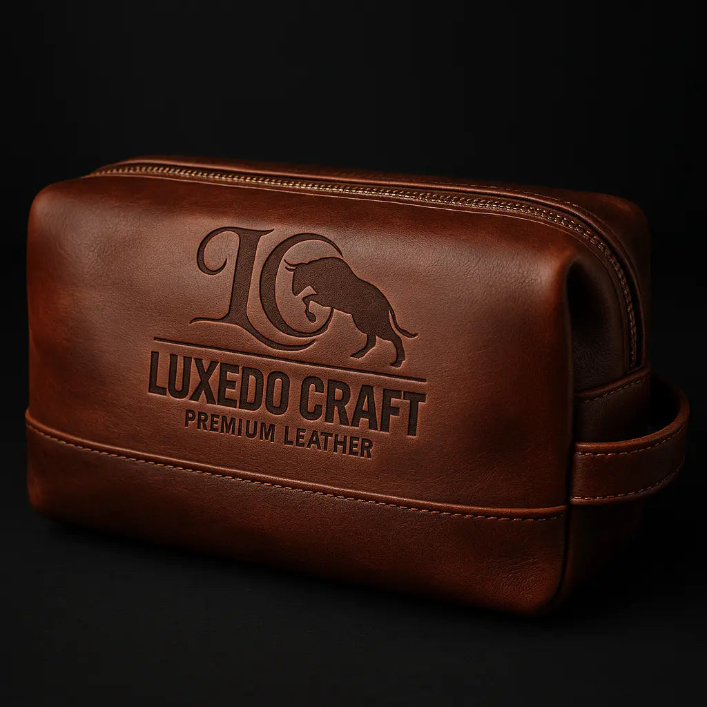 Toiletry Travel Bag – Dark Brown