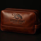 Toiletry Travel Bag – Dark Brown
