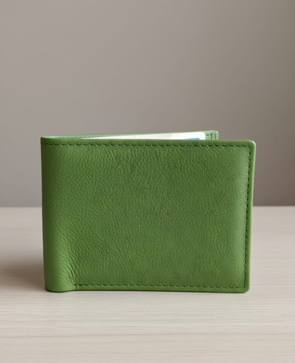 Textured Light Green Wallet
