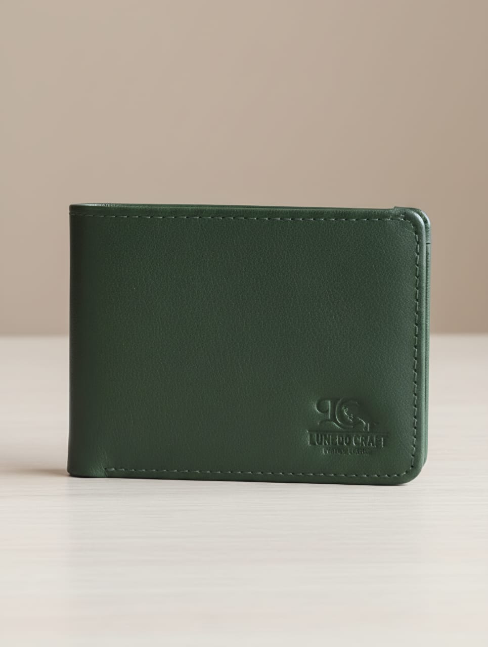 Plain Dark Green Wallet