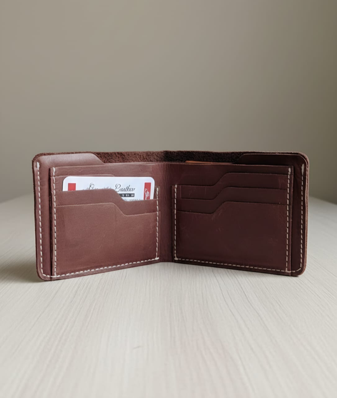 Plain Light Brown Wallet