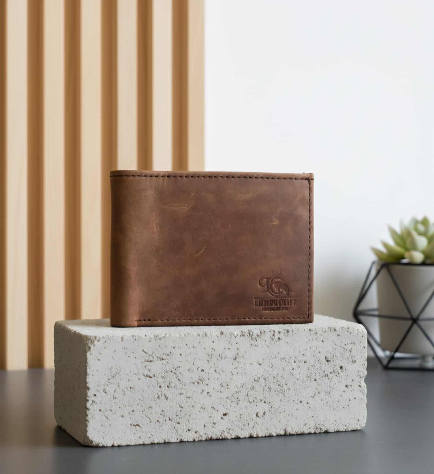 Plain Leather Wallets