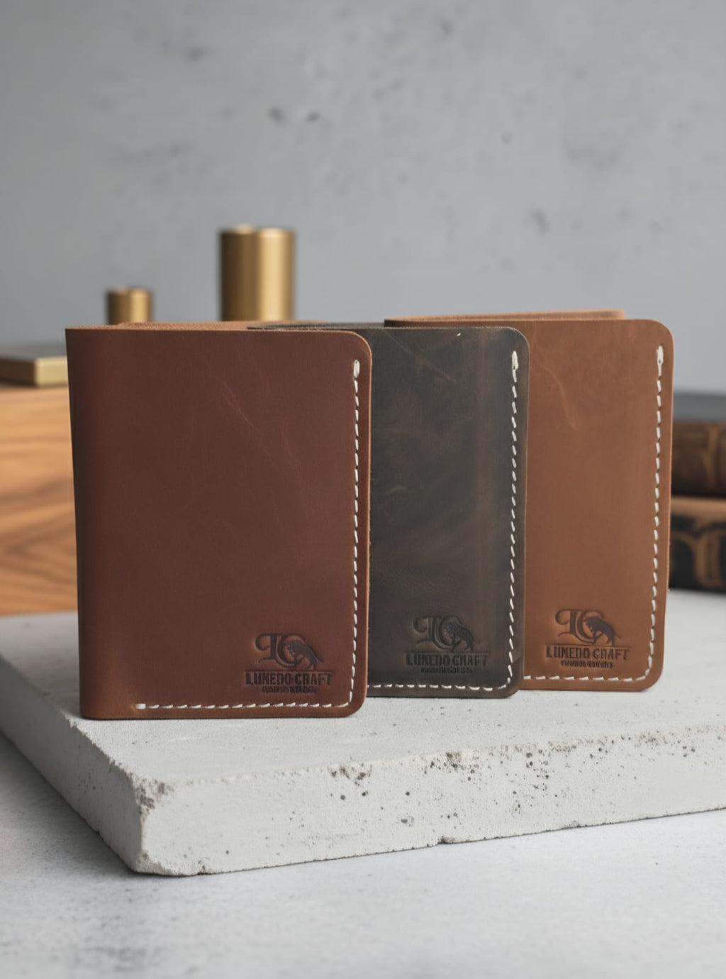 Vintage Fold Card Holder