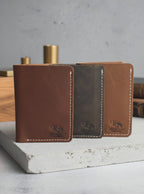 Vintage Fold Card Holder