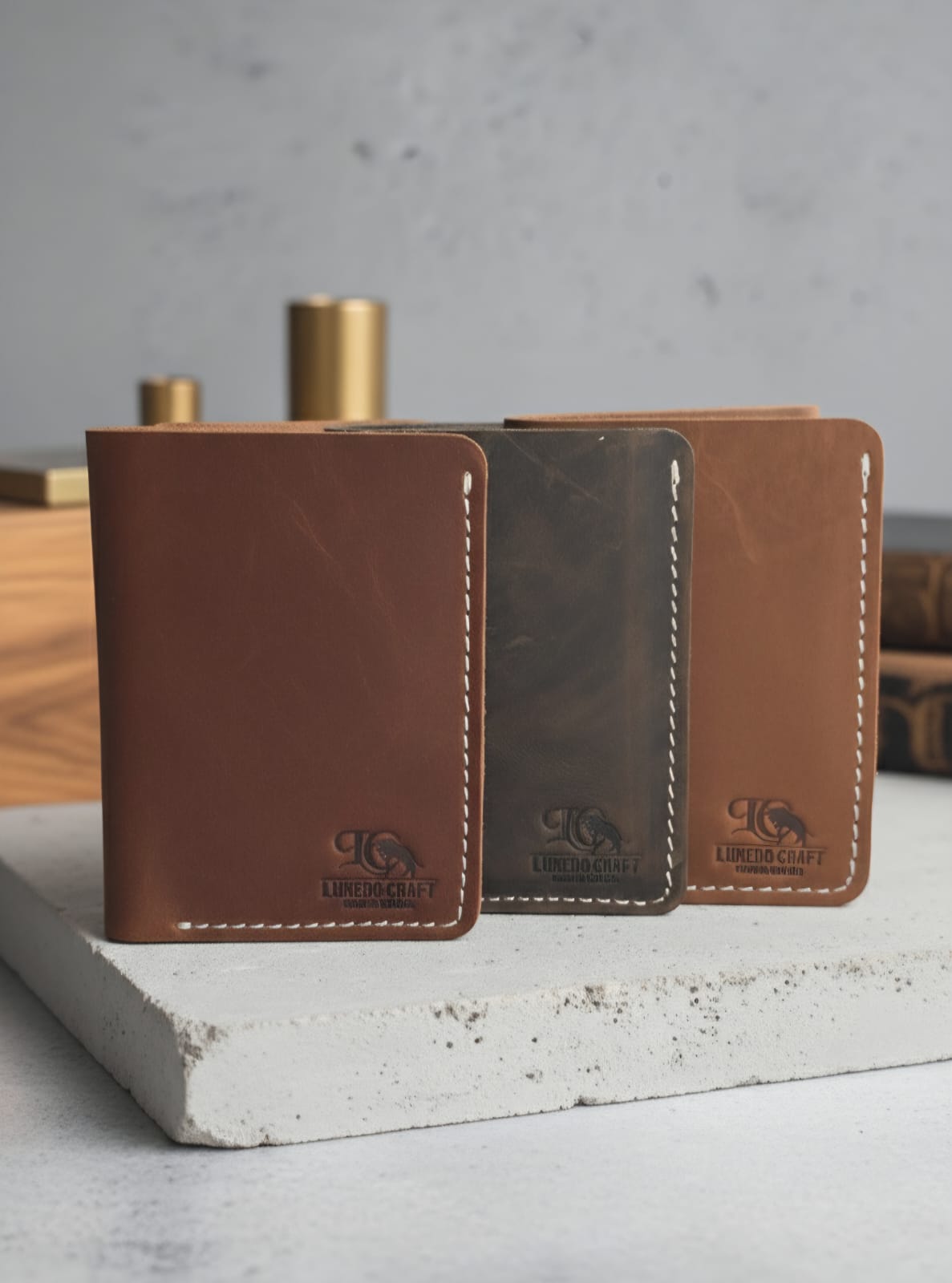 Vintage Fold Card Holder