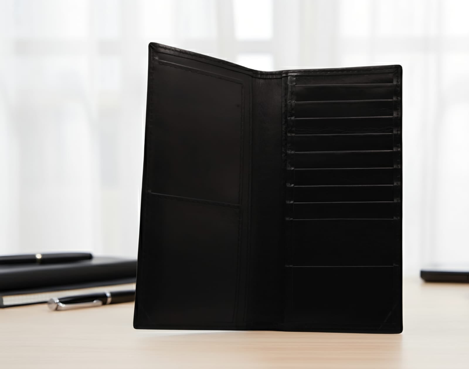 Classic Long Leather Wallet