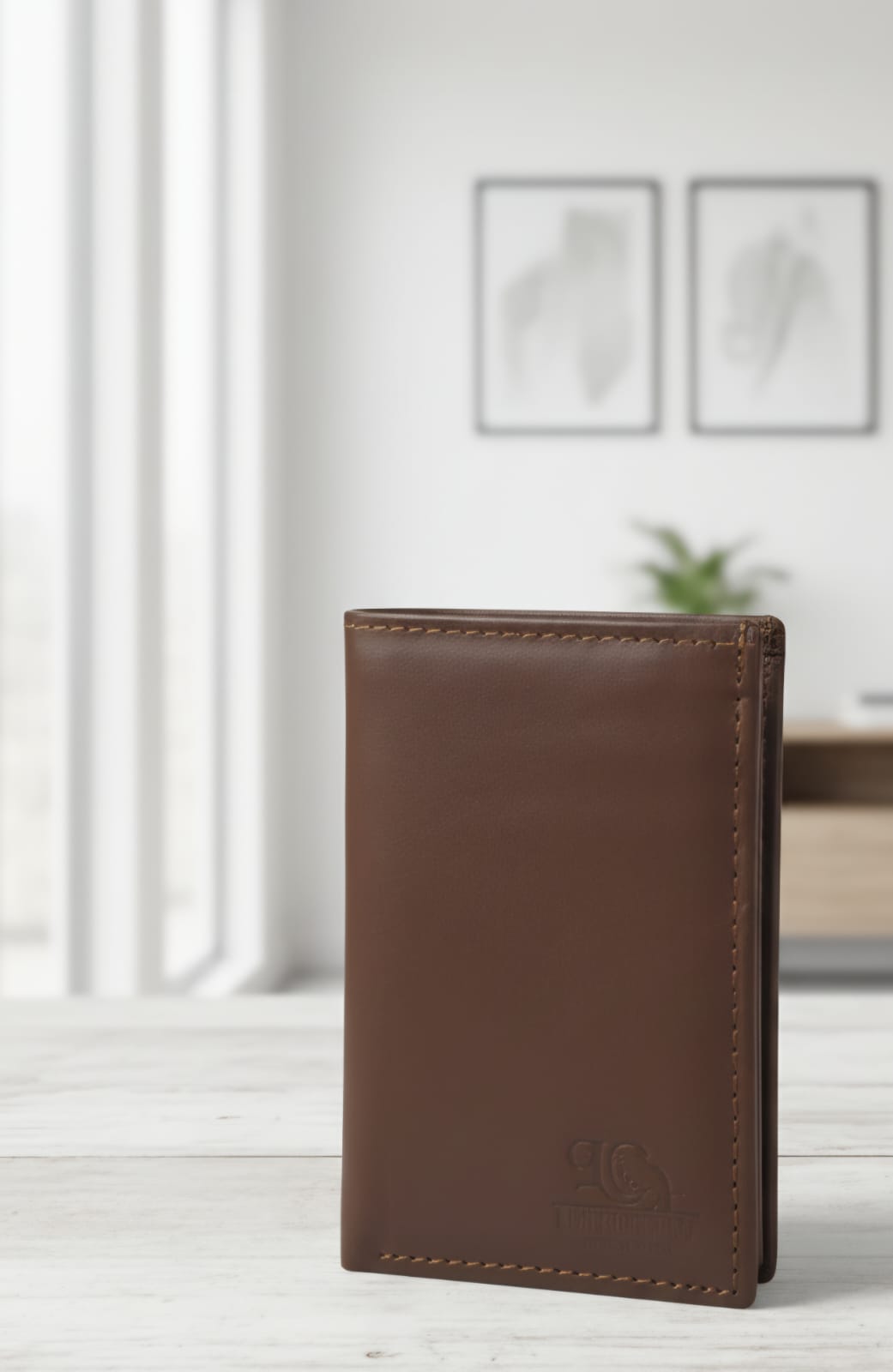 2-Fold Leather Card Holder