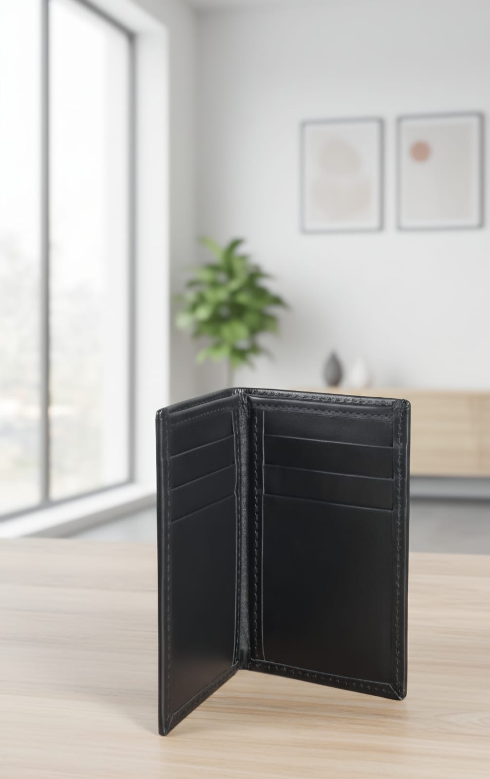 2-Fold Leather Card Holder