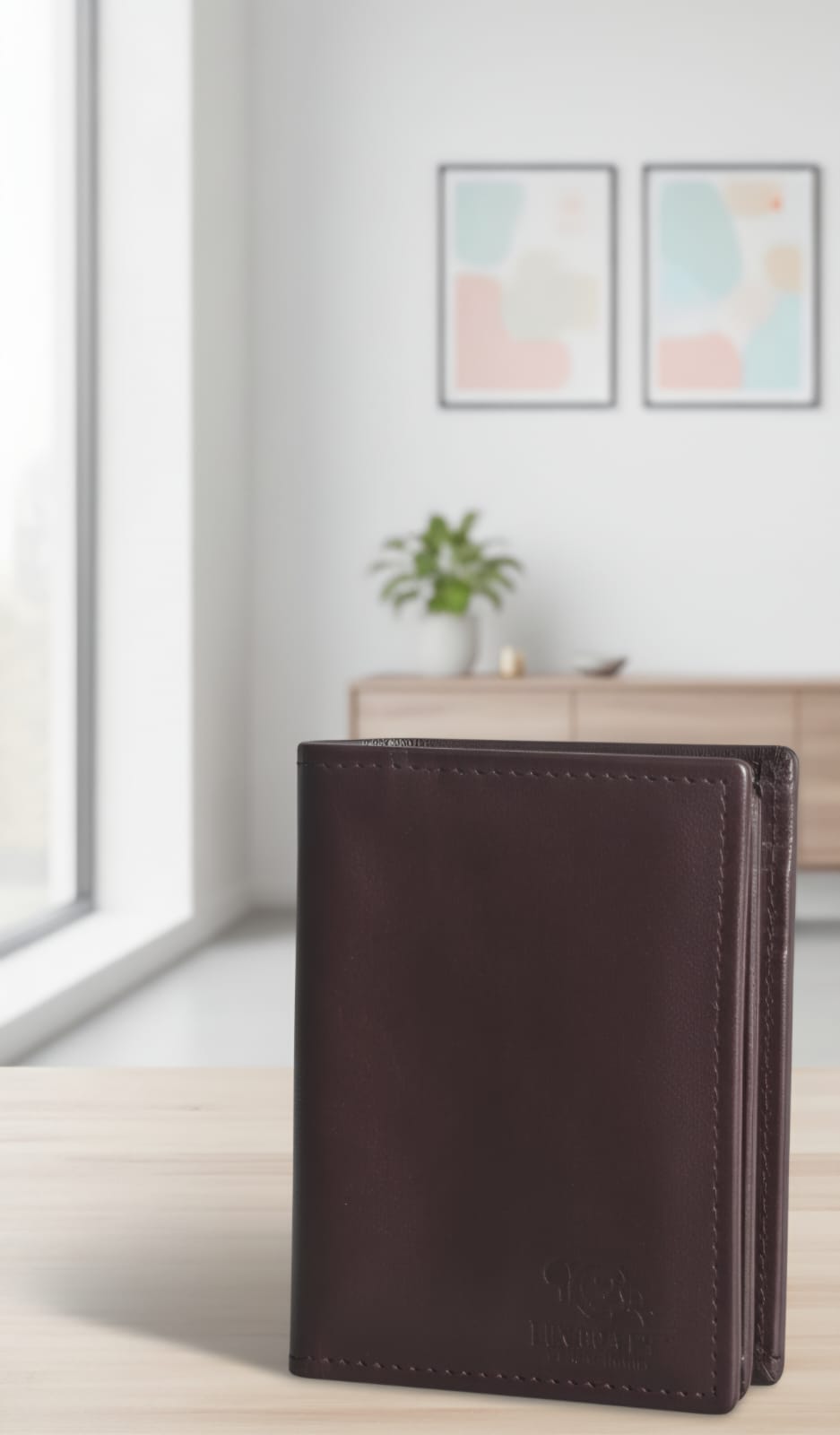 2-Fold Leather Card Holder