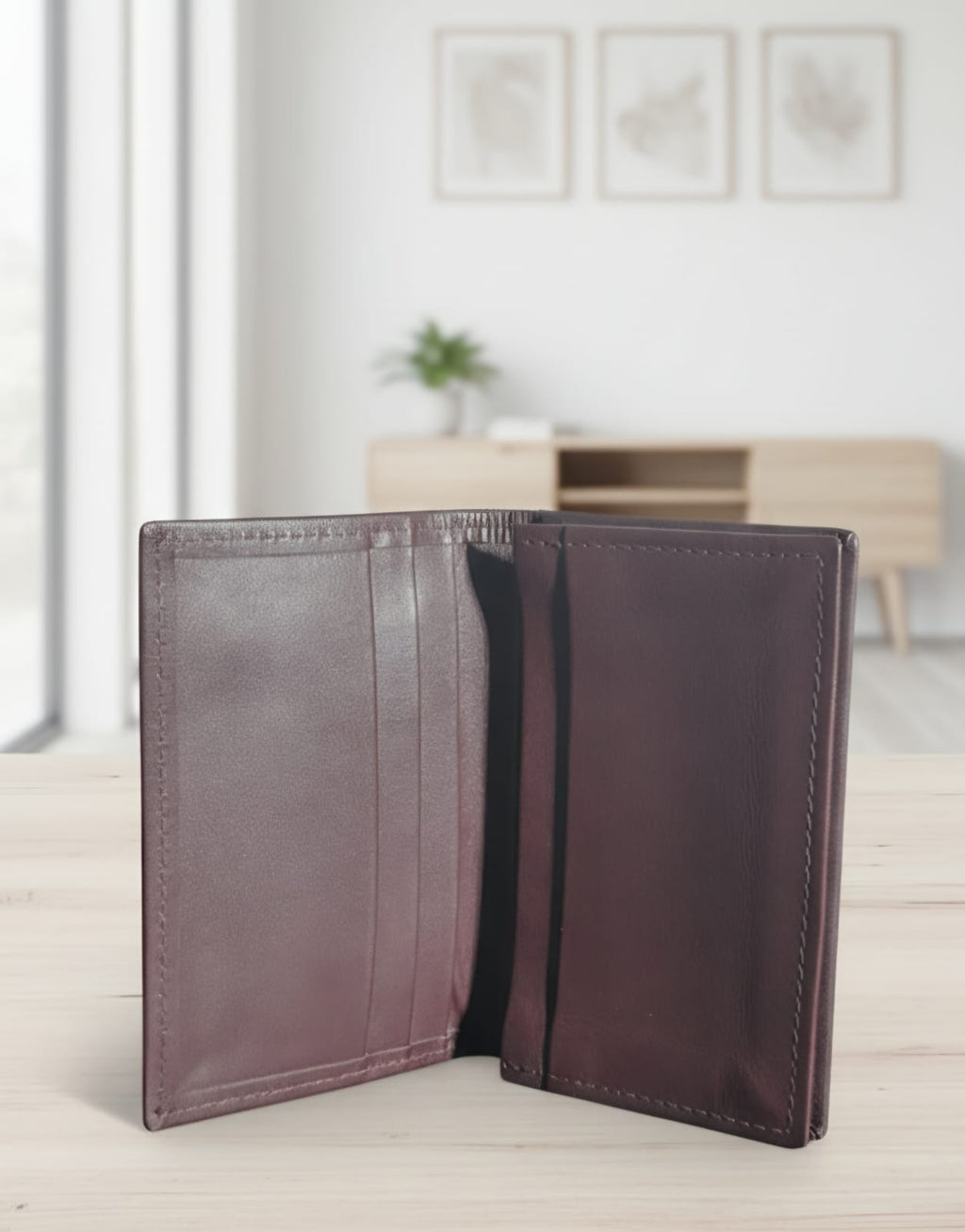 2-Fold Leather Card Holder