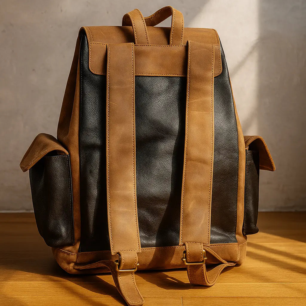 Desert Camel Backpack – Black Trim
