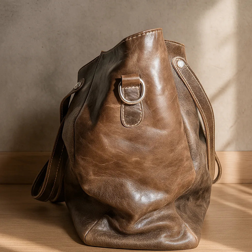 Classic Dark Brown Ladies Handbag