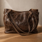 Classic Dark Brown Ladies Handbag