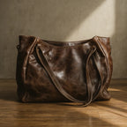 Classic Dark Brown Ladies Handbag