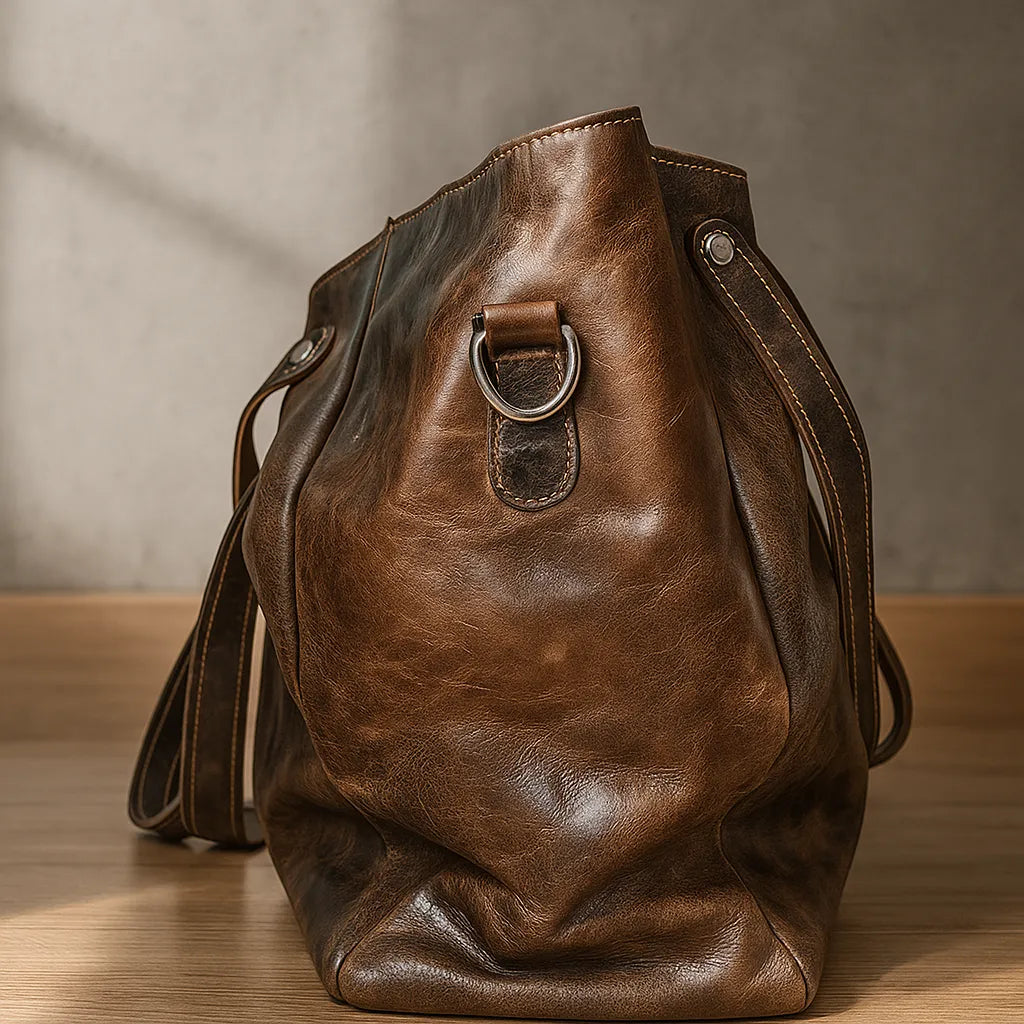 Classic Dark Brown Ladies Handbag